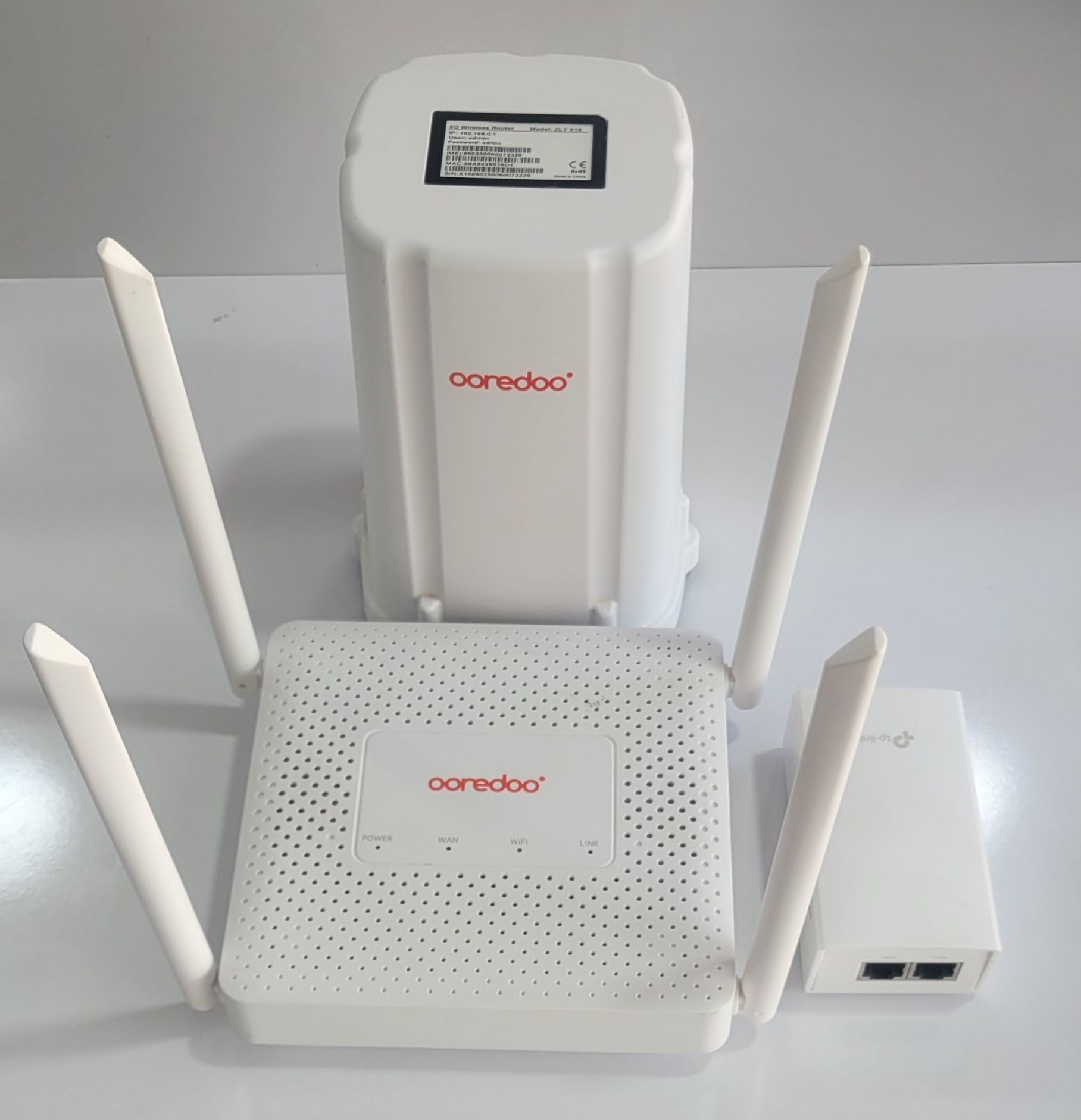 مودم بیرونی ZLT X16 CPE 5G + روتر ZLT W51 (آکبند)