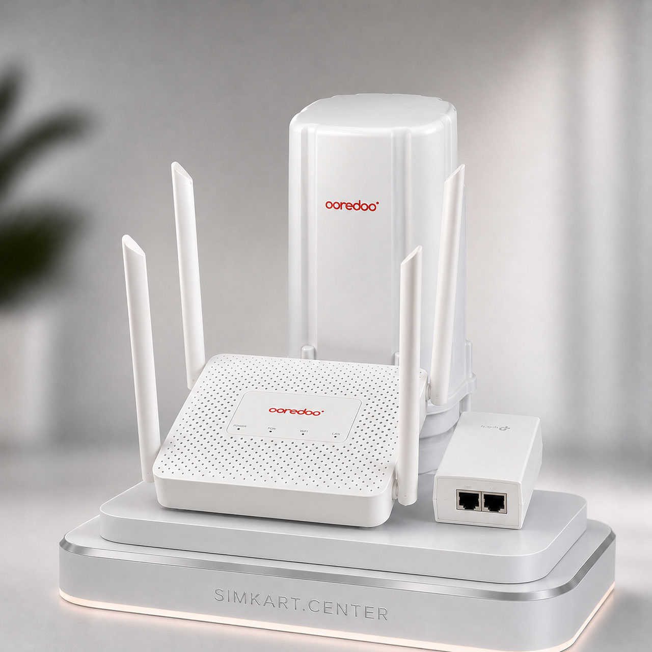 مودم بیرونی ZLT X16 CPE 5G روتر ZLT W51 آکبند