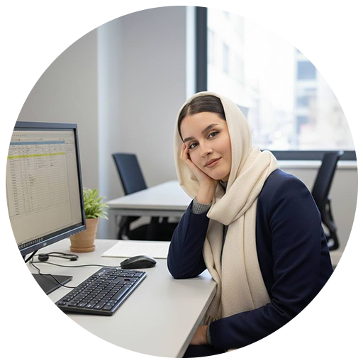 خانم حسینی کارشناس خرید
